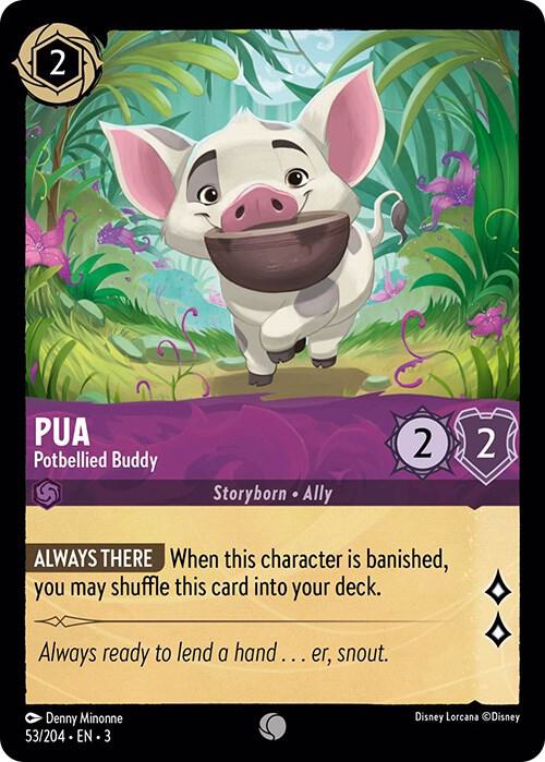 Pua, Potbellied Buddy 53/204 (Into the Inklands) 