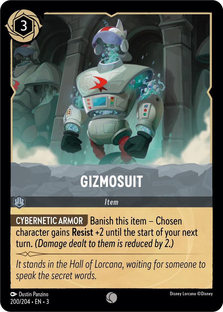 Gizmosuit 200/204 (Into the Inklands)  - Cold Foil