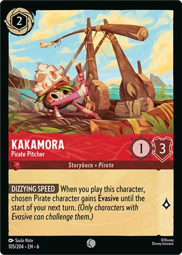 Kakamora, Pirate Pitcher 105/204 (Azurite Sea)  - Cold Foil