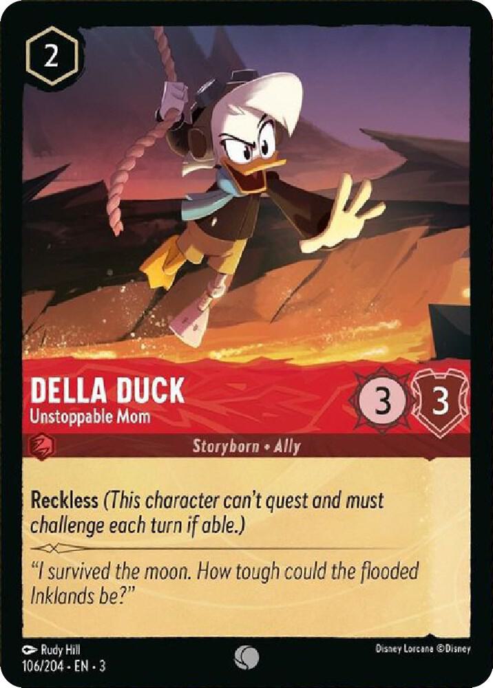 Della Duck, Unstoppable Mom 106/204 (Into the Inklands) 