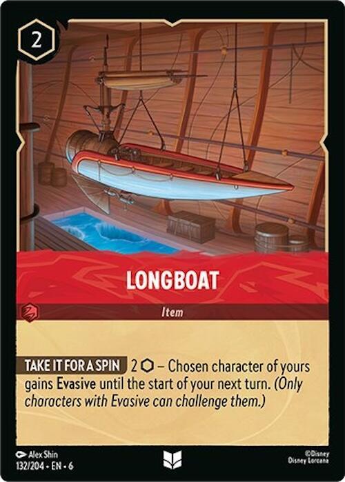 Longboat 132/204 (Azurite Sea)  - Cold Foil