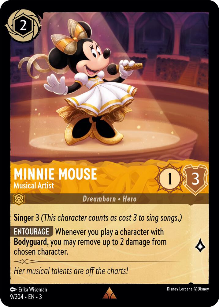 Minnie Mouse, Musical Artist 9/204 (Into the Inklands) 