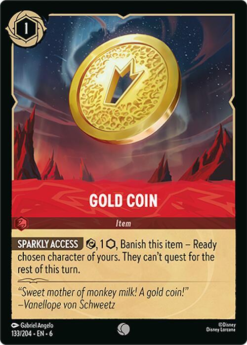 Gold Coin 133/204 (Azurite Sea)  - Cold Foil