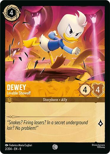 Dewey, Lovable Showoff 2/204 (Reign of Jafar) 
