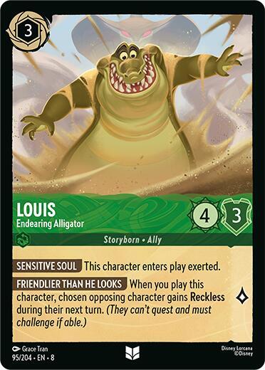 Louis, Endearing Alligator 95/204 (Reign of Jafar) 