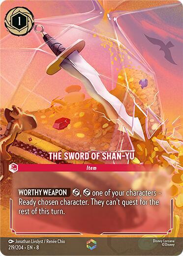 The Sword of Shan-Yu Enchanted 219/204 (Reign of Jafar)  - Holofoil