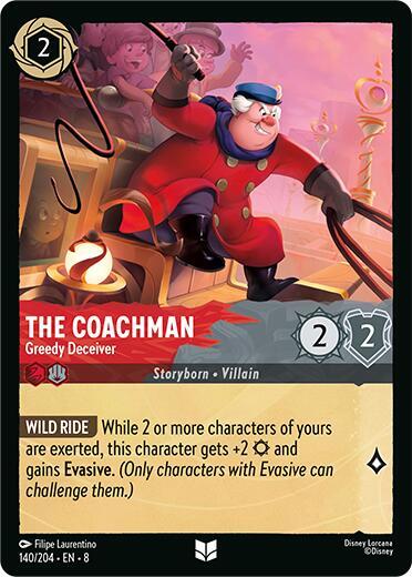 The Coachman, Greedy Deceiver 140/204 (Reign of Jafar) 