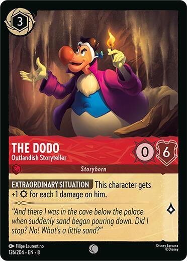 The Dodo, Outlandish Storyteller 126/204 (Reign of Jafar) 