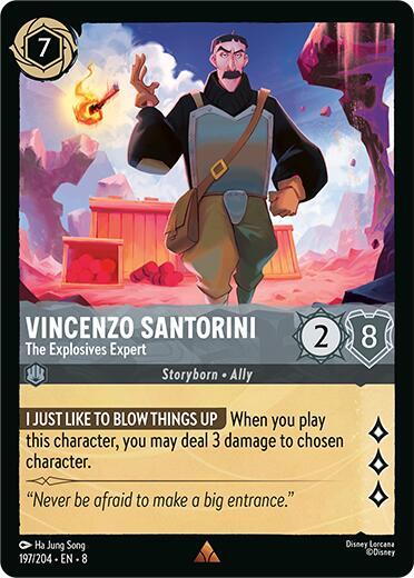 Vincenzo Santorini, The Explosives Expert 197/204 (Reign of Jafar) 