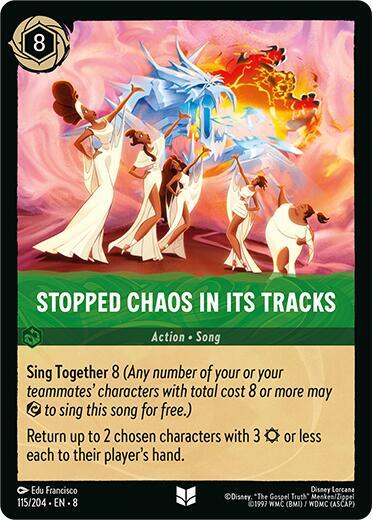 Stopped Chaos in Its tracks 115/204 (Reign of Jafar) 