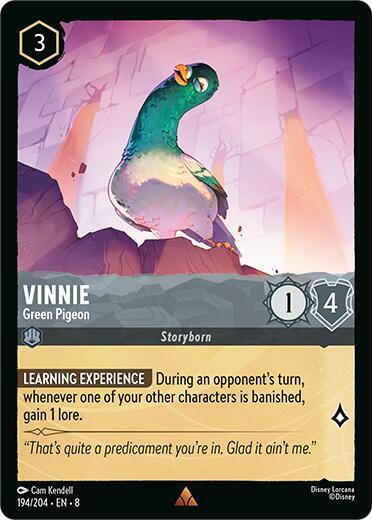 Vinnie, Green Pigeon 194/204 (Reign of Jafar) 