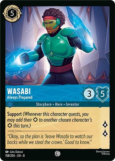 Wasabi, Always Prepared 158/204 (Reign of Jafar) 