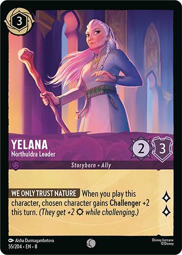 Yelana, Northuldra Leader 55/204 (Reign of Jafar)  - Cold Foil