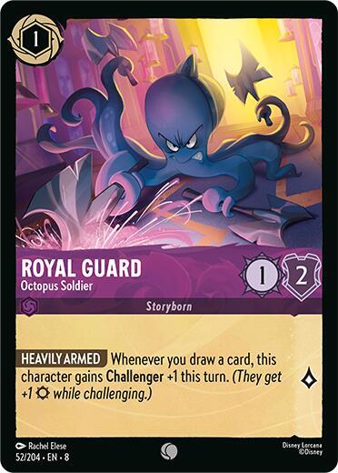 Royal Guard, Octopus Soldier 52/204 (Reign of Jafar)  - Cold Foil