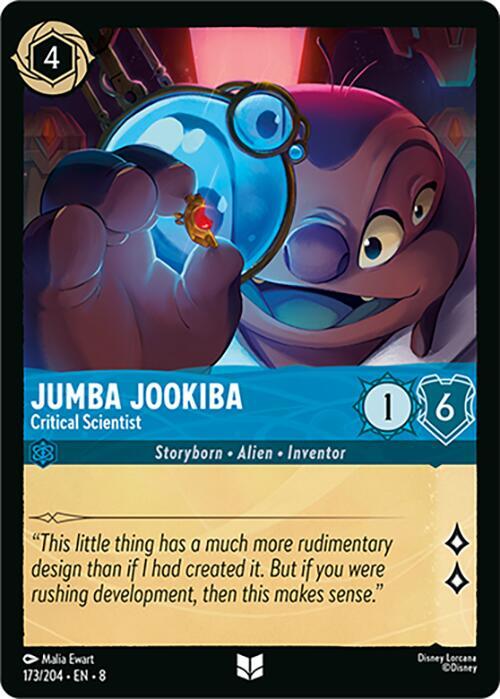 Jumba Jookiba, Critical Scientist 173/204 (Reign of Jafar) 