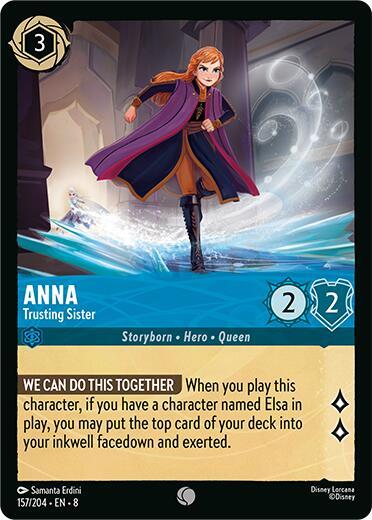 Anna, Trusting Sister 157/204 (Reign of Jafar) 