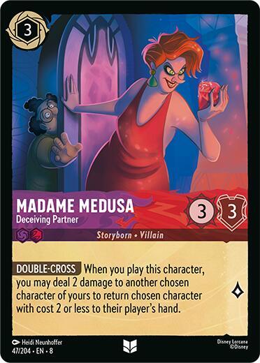 Madame Medusa, Deceiving Partner 47/204 (Reign of Jafar)  - Cold Foil