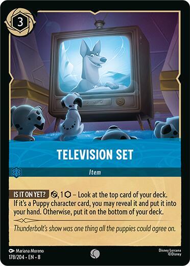 Television Set 178/204 (Reign of Jafar) 