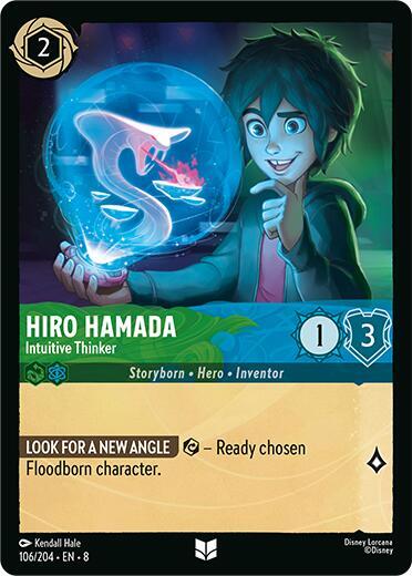 Hiro Hamada, Intuitive Thinker 106/204 (Reign of Jafar) 