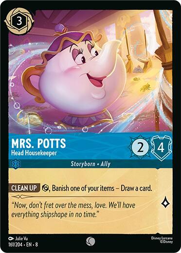 Mrs. Potts, Head Housekeeper 161/204 (Reign of Jafar) 