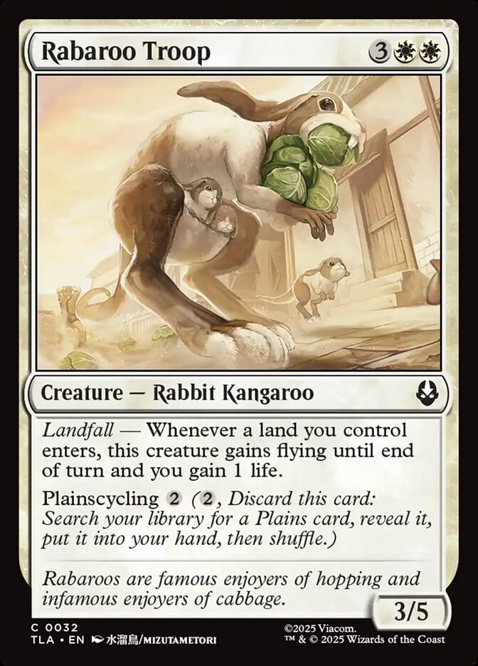 Rabaroo Troop 32/286 (Avatar: The Last Airbender)  - Foil