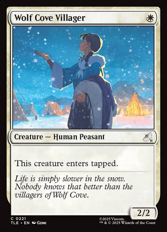 Wolf Cove Villager 221/317 (Avatar: The Last Airbender: Eternal-Legal)  - Foil
