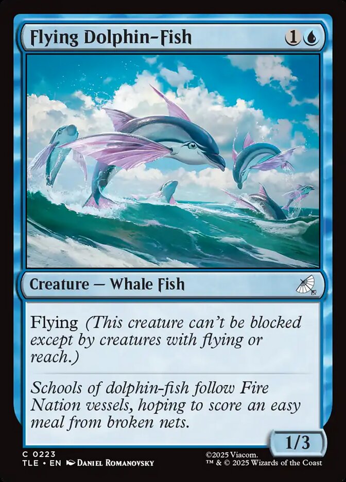 Flying Dolphin-Fish 223/317 (Avatar: The Last Airbender: Eternal-Legal)  - Foil