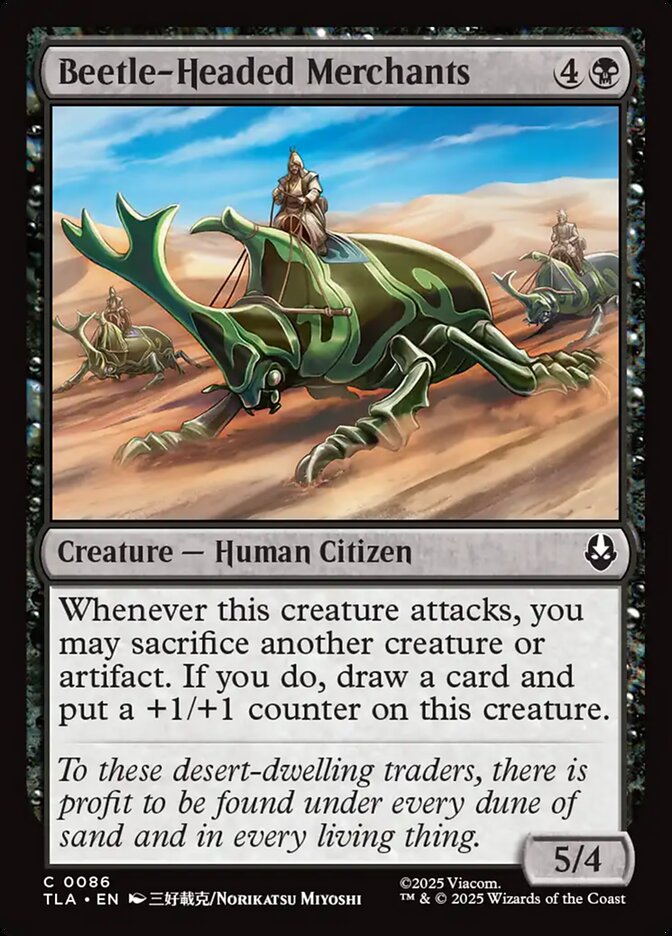 Beetle-Headed Merchants 86/286 (Avatar: The Last Airbender) 