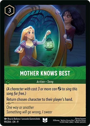 Mother Knows Best 99/204 (Fabled) 