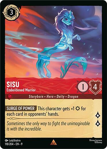 Sisu, Emboldened Warrior 118/204 (Fabled) 