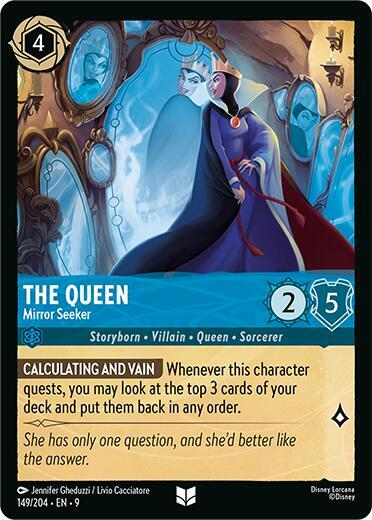 The Queen, Mirror Seeker 149/204 (Fabled) 