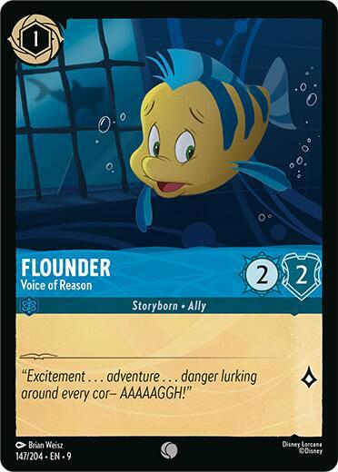 Flounder, Voice of Reason 147/204 (Fabled) 