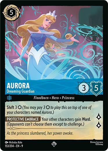Aurora, Dreaming Guardian 153/204 (Fabled) 