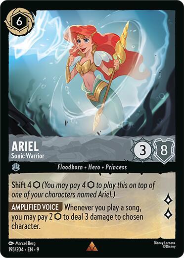 Ariel, Sonic Warrior 195/204 (Fabled) 