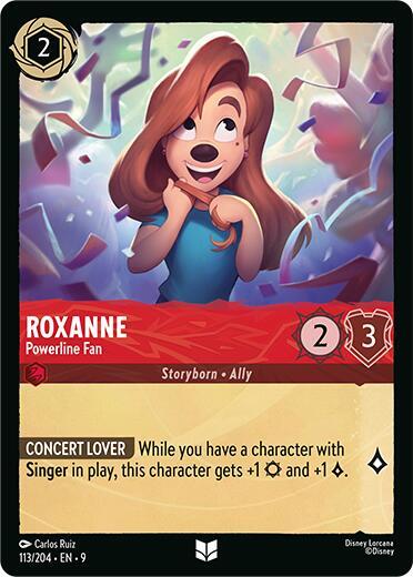 Roxanne, Powerline Fan 113/204 (Fabled) 