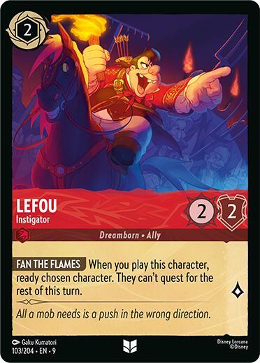 LeFou, Instigator 103/204 (Fabled) 