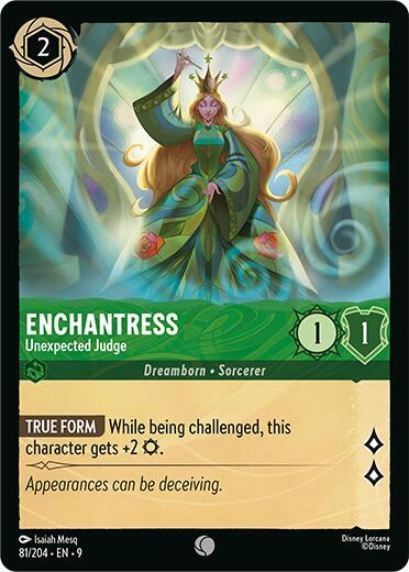 Enchantress, Unexpected Judge 81/204 (Fabled)  - Cold Foil