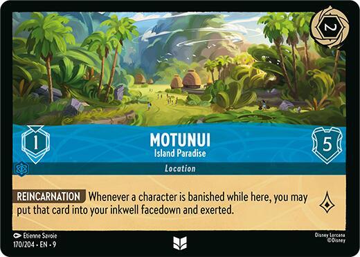 Motunui, Island Paradise 170/204 (Fabled)  - Cold Foil