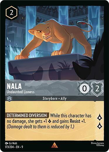 Nala, Undaunted Lioness 173/204 (Fabled)  - Cold Foil