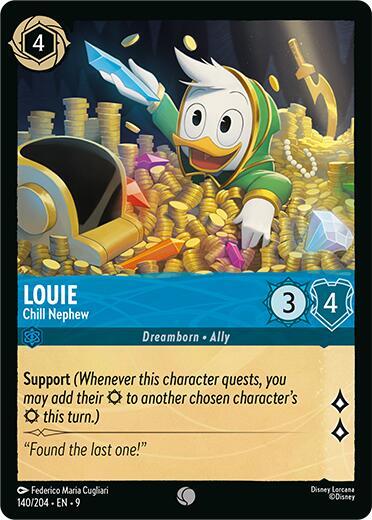 Louie, Chill Nephew 140/204 (Fabled)  - Cold Foil