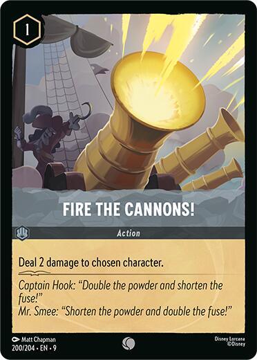 Fire the Cannons! 200/204 (Fabled)  - Cold Foil