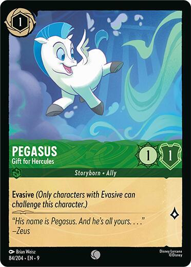 Pegasus, Gift for Hercules 84/204 (Fabled) 