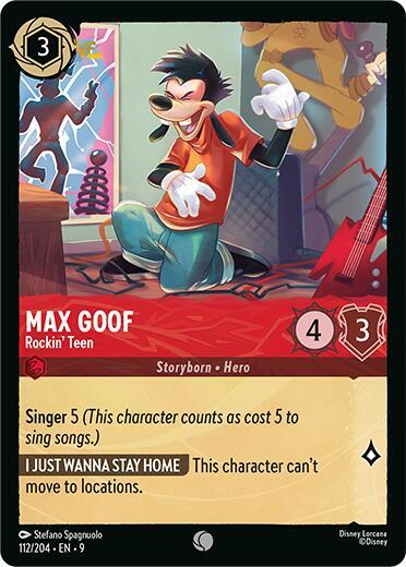 Max Goof, Rockin' Teen 112/204 (Fabled) 