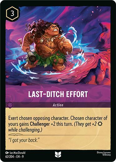 Last-Ditch Effort 62/204 (Fabled) 
