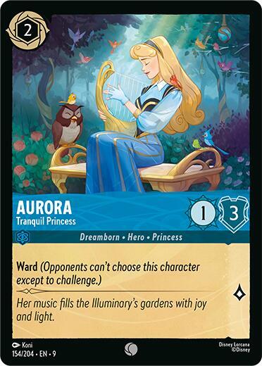 Aurora, Tranquil Princess 154/204 (Fabled)  - Cold Foil