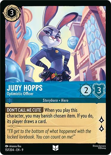 Judy Hopps, Optimistic Officer 157/204 (Fabled) 