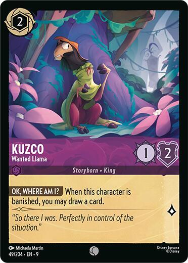 Kuzco, Wanted Llama 49/204 (Fabled) 