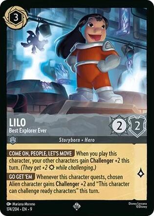 Lilo, Best Explorer Ever 174/204 (Fabled) 