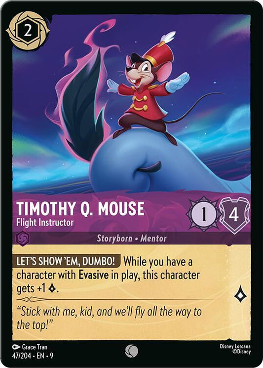 Timothy Q. Mouse, Flight Instructor 47/204 (Fabled)  - Cold Foil