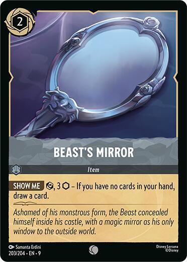 Beast's Mirror 203/204 (Fabled)  - Cold Foil